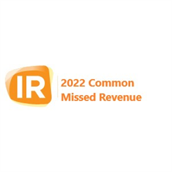 2022 IR Common Missed Coding Revenue Opportunities
